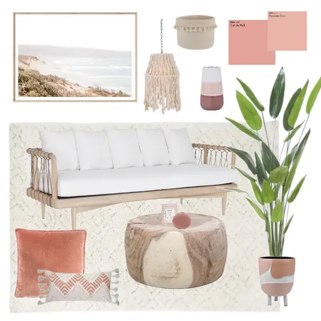 pink / beachy Interior Design Mood Board by tylakippin on Style Sourcebook