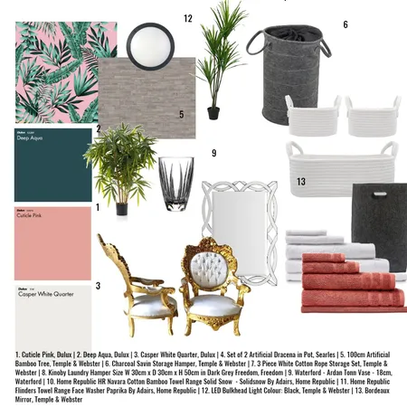 Laundry room Interior Design Mood Board by sinaspirinas on Style Sourcebook