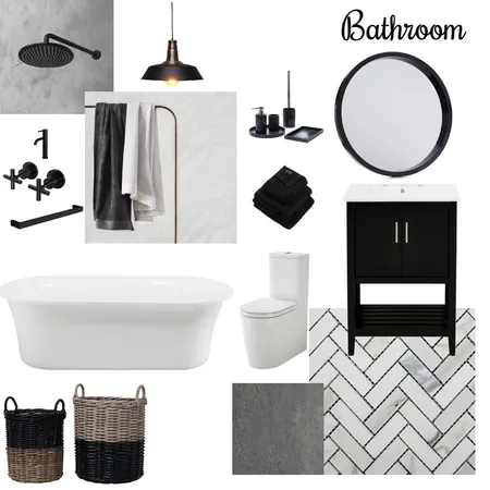 Bathroom Interior Design Mood Board by minacreate | interiors on Style Sourcebook