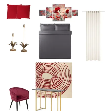 Bedroom 5 Interior Design Mood Board by aliyevalala on Style Sourcebook