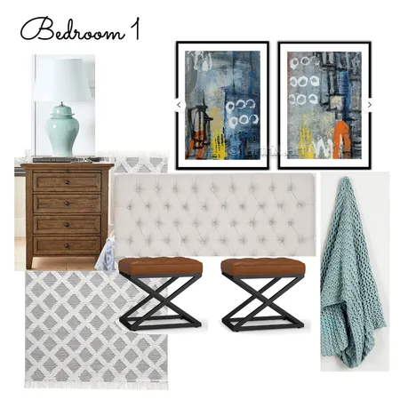 Bedroom 1 Interior Design Mood Board by kellyg on Style Sourcebook