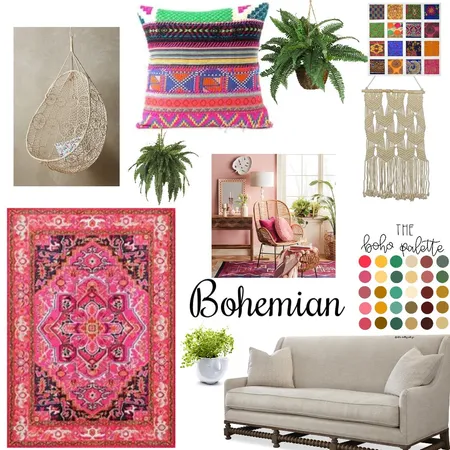 Bohemiam mood board Interior Design Mood Board by waringkenia on Style Sourcebook