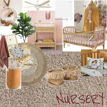 Nursery Interior Design Mood Board by Kellieweston on Style Sourcebook