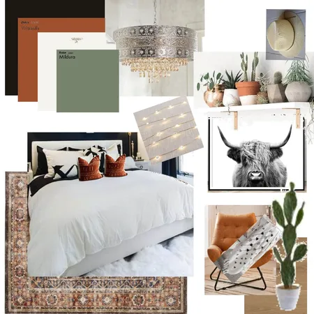 Rustic Boho Glam Interior Design Mood Board by Rowan_Fig on Style Sourcebook