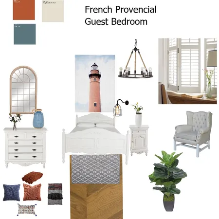 French Provincial Bedroom Interior Design Mood Board by Judi Wilson on Style Sourcebook