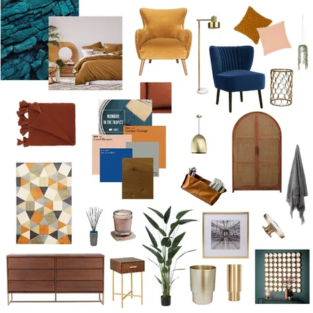 Alex bedroom 3 Interior Design Mood Board by mandychangmc on Style Sourcebook