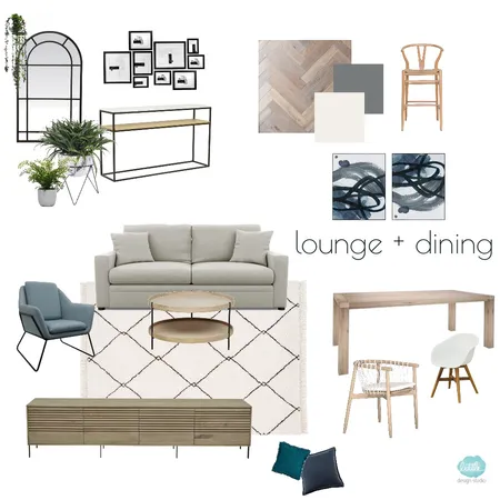 Hughes Lounge 2 Interior Design Mood Board by Little Design Studio on Style Sourcebook