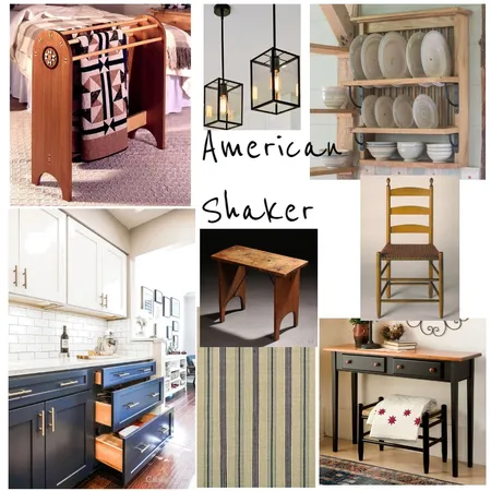 American Shaker Interior Design Mood Board by AmeliaCooper on Style Sourcebook