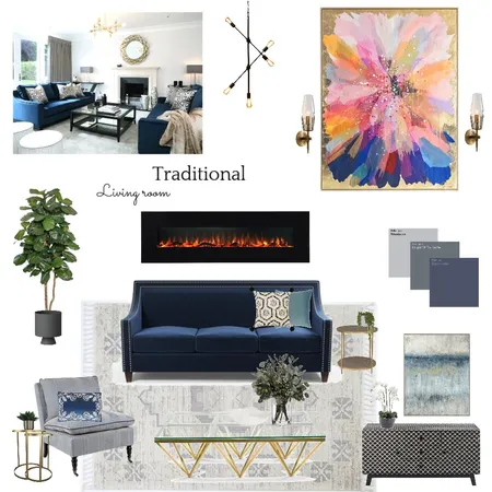 Traditional mood board Interior Design Mood Board by cotewest on Style Sourcebook