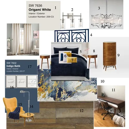 Sample Board - Module 10 Interior Design Mood Board by KathyOverton on Style Sourcebook