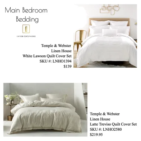 34 Tunstall Ave Kensington Master Bedroom Bedding Interior Design Mood Board by jvissaritis on Style Sourcebook