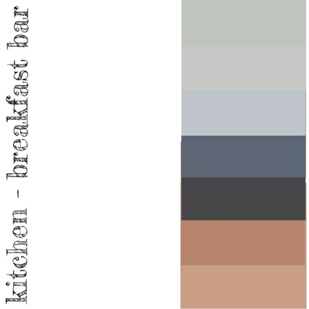 Kitchen - Breakfast Bar - colour palette Interior Design Mood Board by Romney Bax on Style Sourcebook