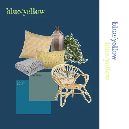 blue yellow Interior Design Mood Board by Toni Martinez on Style Sourcebook