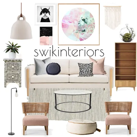 CASUAL CHIC LIVING Interior Design Mood Board by Libby Edwards on Style Sourcebook