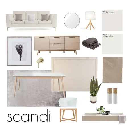 Scandi #1 Interior Design Mood Board by Pesay on Style Sourcebook