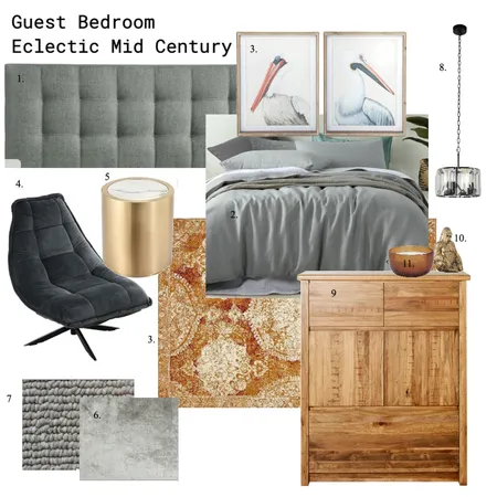 Master Bedroom Interior Design Mood Board by Christina Gomersall on Style Sourcebook