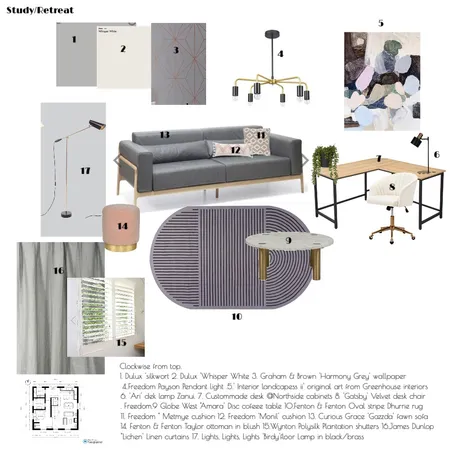 Module 9 Interior Design Mood Board by nadia montalto on Style Sourcebook