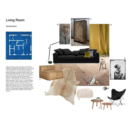 living room Interior Design Mood Board by edithpoma on Style Sourcebook