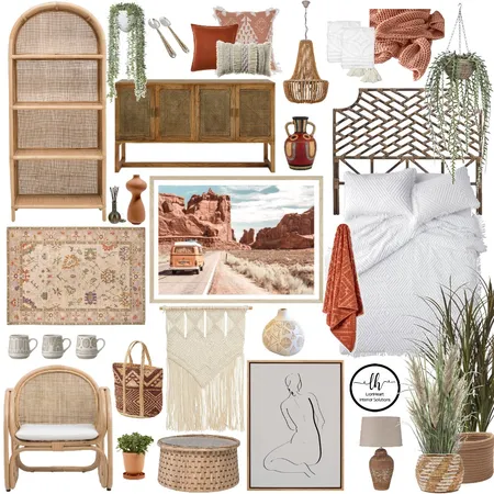 DESERT BOHO Interior Design Mood Board by LionHeart on Style Sourcebook