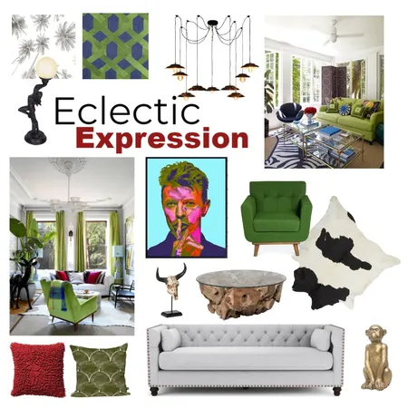 Eclectic Expression B Interior Design Mood Board by williamsstuiver on Style Sourcebook