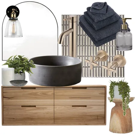 Modern Bathroom Interior Design Mood Board by MEGHAN ELIZABETH on Style Sourcebook