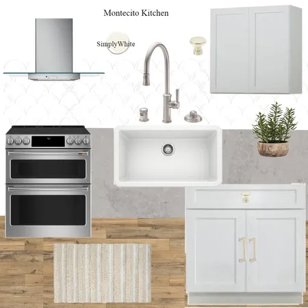 Montecito Kitchen Interior Design Mood Board by ChristaGuarino on Style Sourcebook