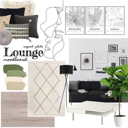 Lounge Interior Design Mood Board by raqb on Style Sourcebook