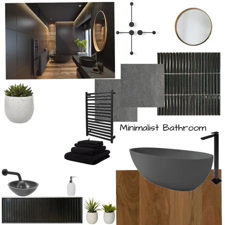 Minimalist Bathroom Interior Design Mood Board by MogotsiKay on Style Sourcebook