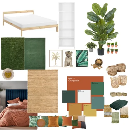 Hayden's bedroom Interior Design Mood Board by KatieA on Style Sourcebook