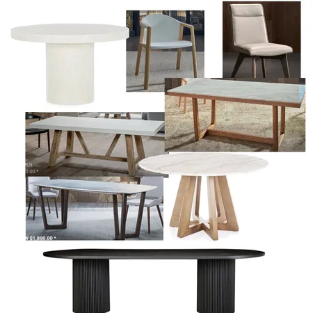 Mita dining 1 Interior Design Mood Board by Oleander & Finch Interiors on Style Sourcebook
