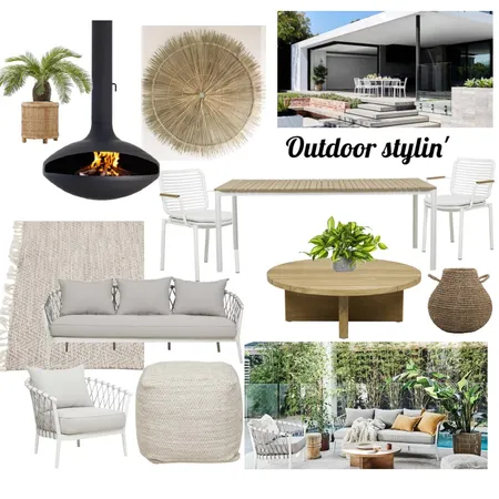 Outdoor Styling Interior Design Mood Board by Luxe Style Co. on Style Sourcebook