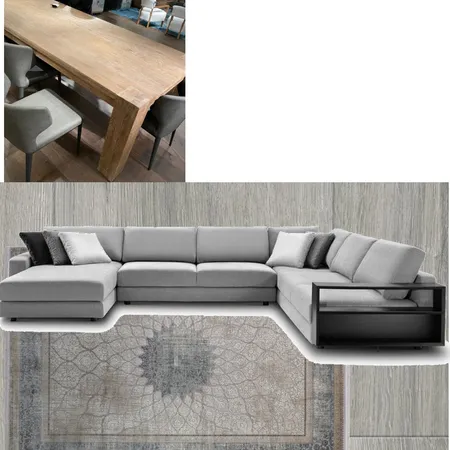 Lounge Room Gray Interior Design Mood Board by SeikoRuff on Style Sourcebook