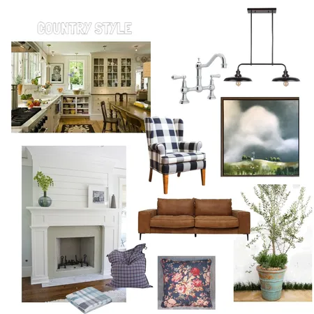 Country Style Interior Design Mood Board by Gretchen Loves on Style Sourcebook