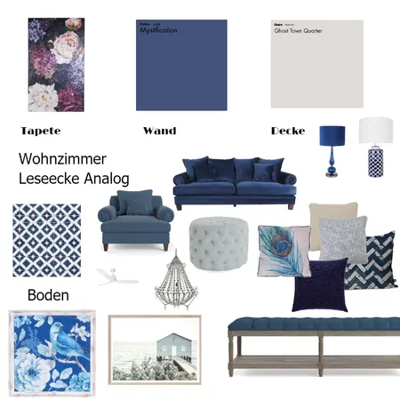 Analog Wohnzimmer/Leseecke Interior Design Mood Board by Anne on Style Sourcebook