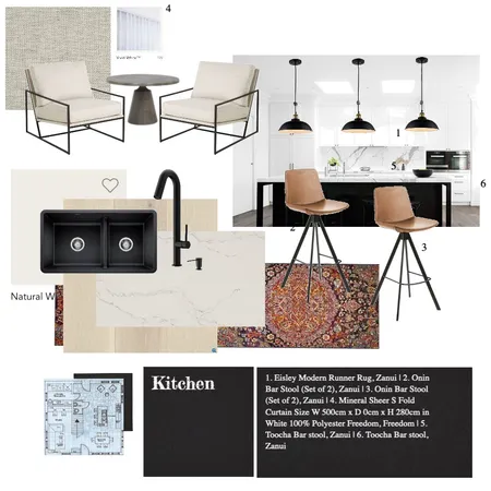 Kitchen Interior Design Mood Board by chloerochette on Style Sourcebook