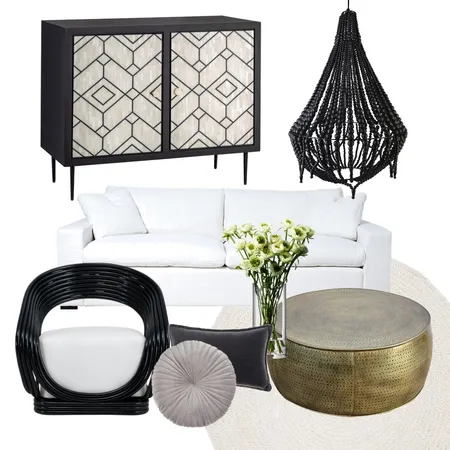 Art Deco sitting Interior Design Mood Board by Flawless Interiors Melbourne on Style Sourcebook