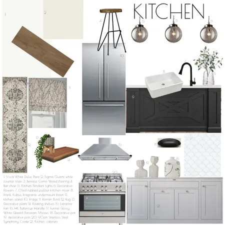 Kitchen Interior Design Mood Board by Lenelle on Style Sourcebook