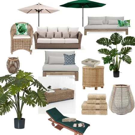 Beach Club Interior Design Mood Board by Anne on Style Sourcebook