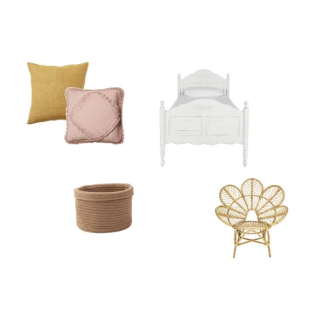 Maya’s room Interior Design Mood Board by serzzi