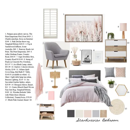 Angela's bedroom Interior Design Mood Board by mtammyb on Style Sourcebook