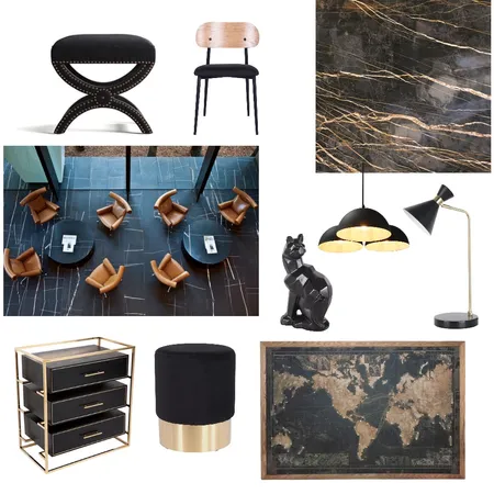 blacks Interior Design Mood Board by kirstyk on Style Sourcebook