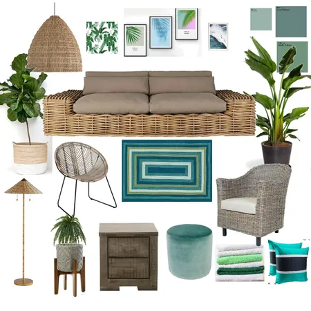 Tropical and modern mood board 2 Interior Design Mood Board by shamin K.S on Style Sourcebook