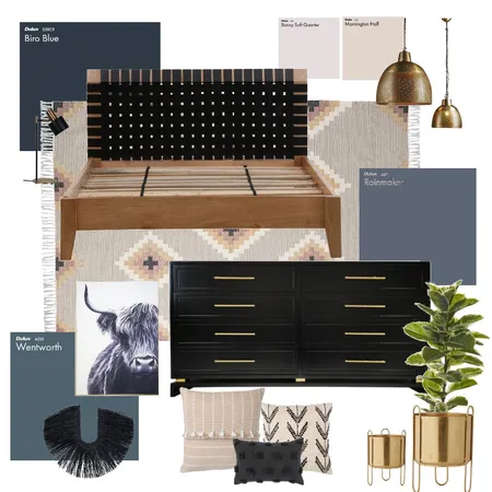 Moody Interior Design Mood Board by Urban Hays on Style Sourcebook