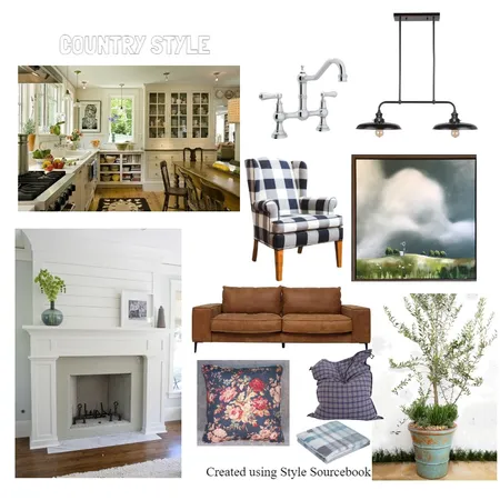 Country Style Interior Design Mood Board by Gretchen Loves on Style Sourcebook