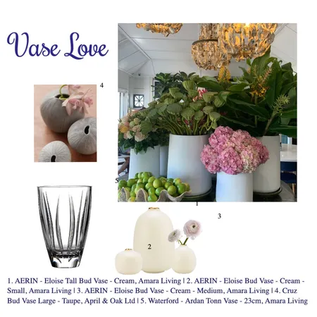 Vase Love Interior Design Mood Board by Suzanne Kutra Design on Style Sourcebook