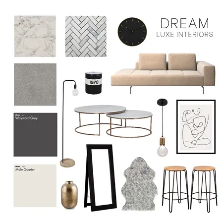 Loft style Interior Design Mood Board by Pesay on Style Sourcebook