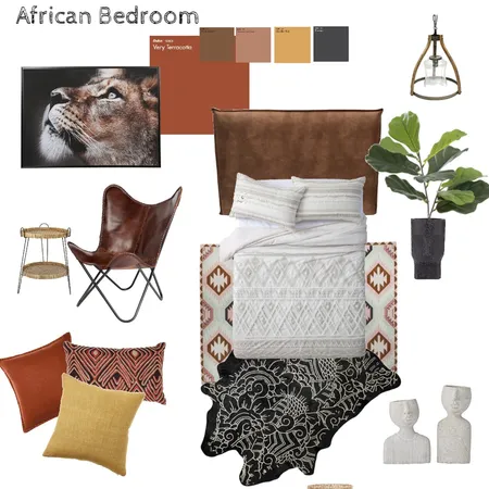 African 1 Interior Design Mood Board by olgaluciagil on Style Sourcebook