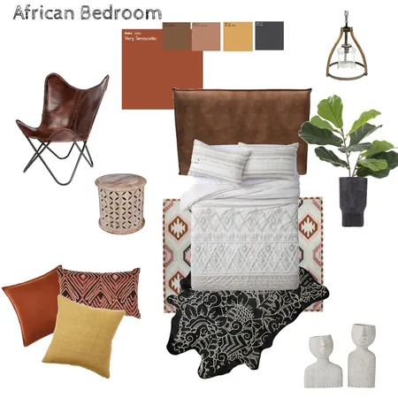 African 1 Interior Design Mood Board by olgaluciagil on Style Sourcebook