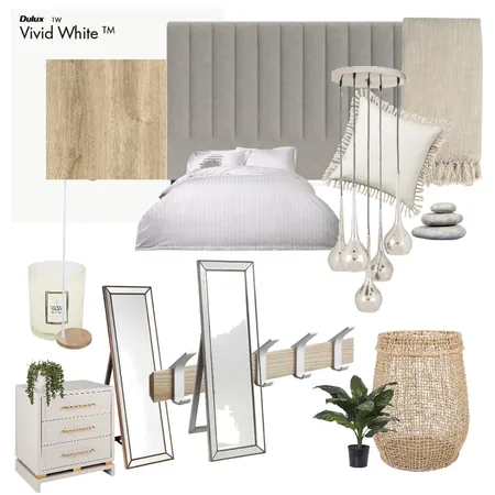 Guest Bedroom Interior Design Mood Board by Larissa Duana on Style Sourcebook