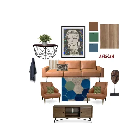 African Mood board Interior Design Mood Board by Corleen on Style Sourcebook